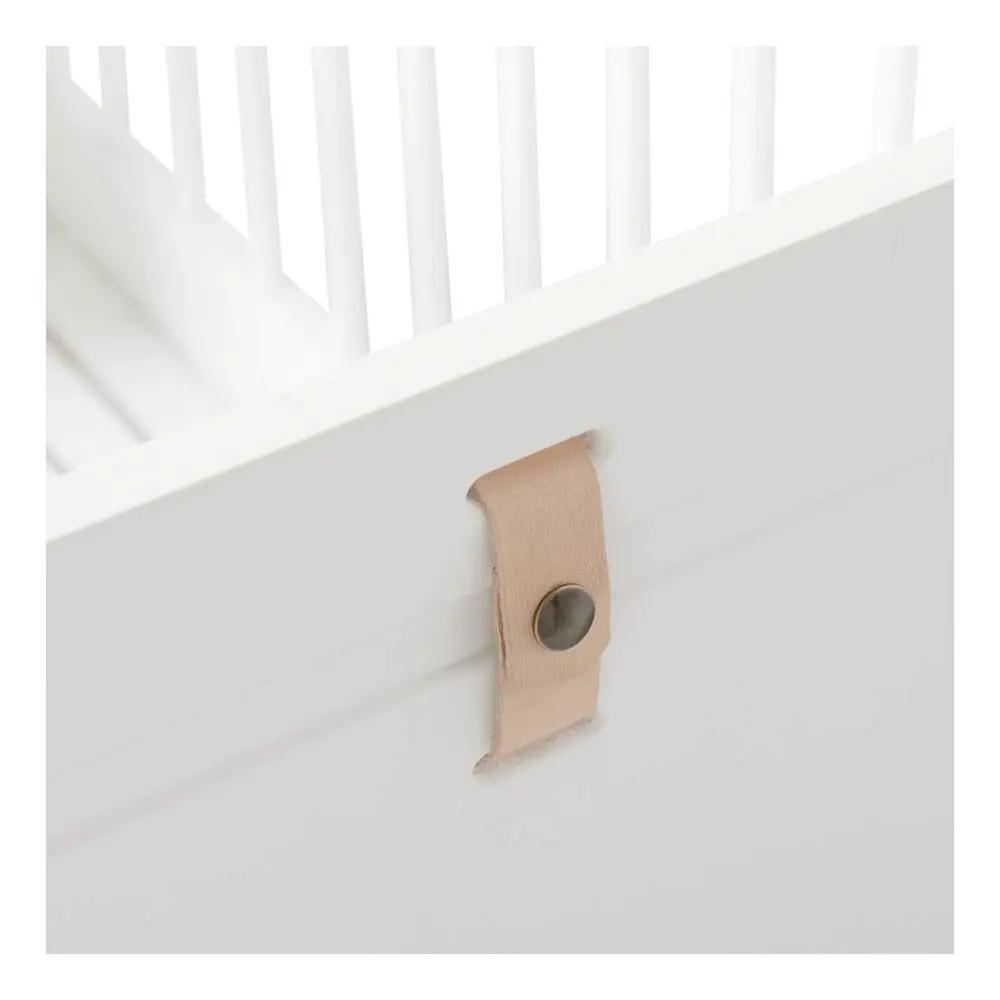 Oliver Furniture lit mini+ 0/9 ans / blanc/chêne by Citron Grenadine