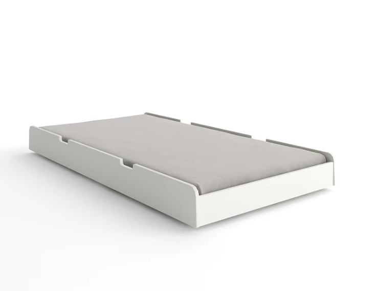 OEUF lit double river / full bed birch by Citron Grenadine