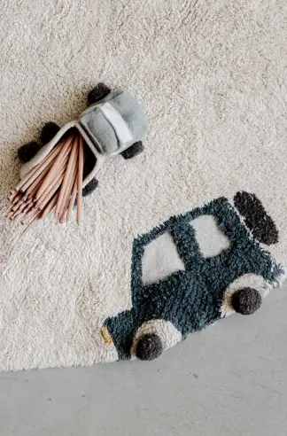 LORENA CANALS tapis lavable / wheels by Citron Grenadine