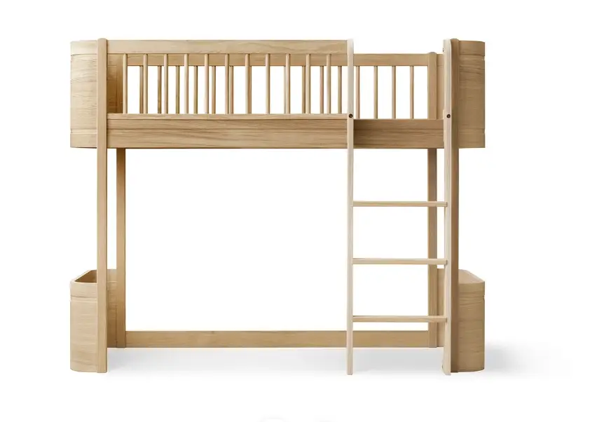 Oliver Furniture wood+ lit mezzanine junior chêne by Citron Grenadine