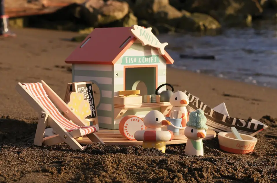 TENDER LEAF la cabane de plage +3 ans by Citron Grenadine