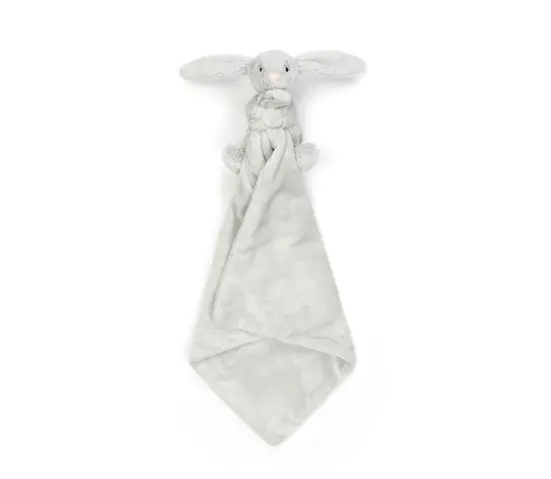 Jellycat bashful / silver bunny soother by Citron Grenadine