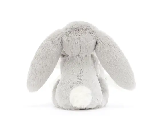 Jellycat bashful / silver bunny soother by Citron Grenadine