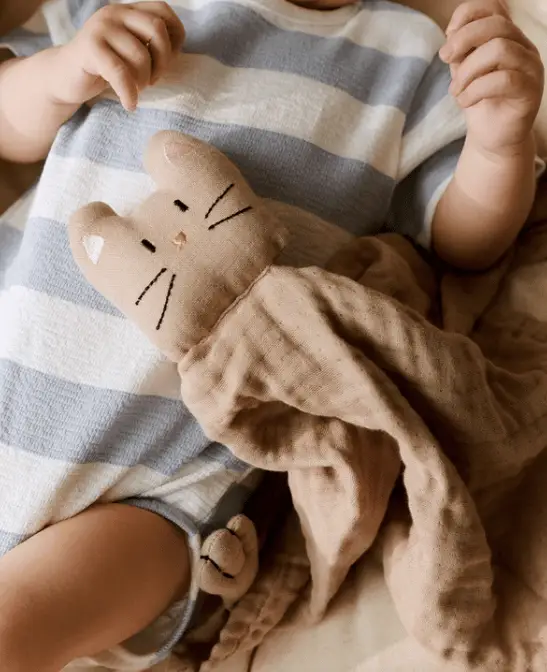 DEAR APRIL doudou chat / little mouse by Citron Grenadine