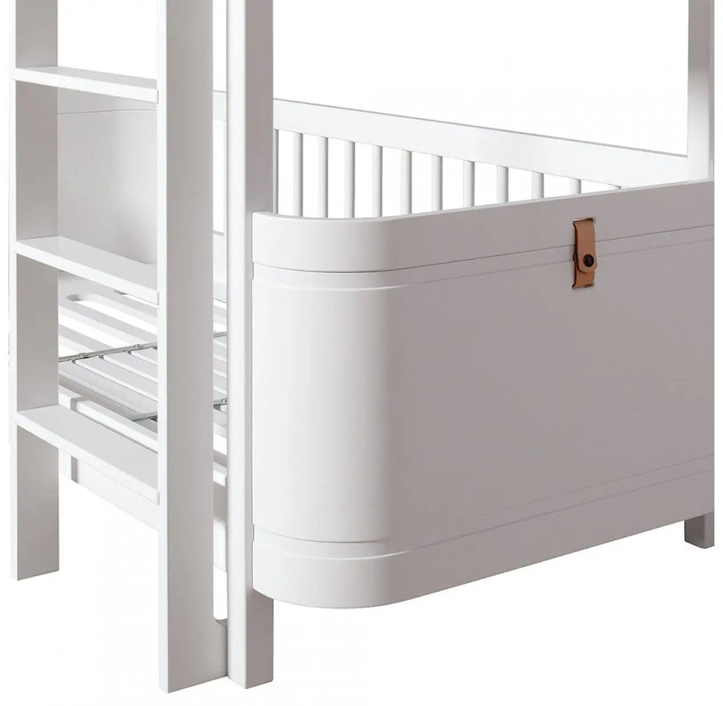 Oliver Furniture Lit superposé mi-haut Wood Mini+ by Citron Grenadine