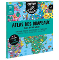 OMY school poster / atlas drapeaux by Citron Grenadine