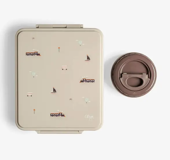 CITRON grand lunch box / vehicules by Citron Grenadine