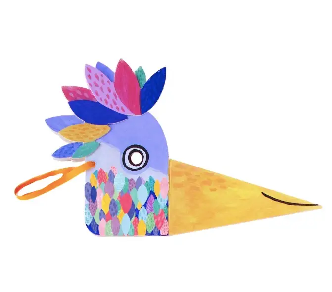 LONDJI masque et stickers be wild / bird +4 ans by Citron Grenadine
