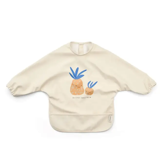 LIEWOOD bavoir MERLE / pineapple sandy by Citron Grenadine