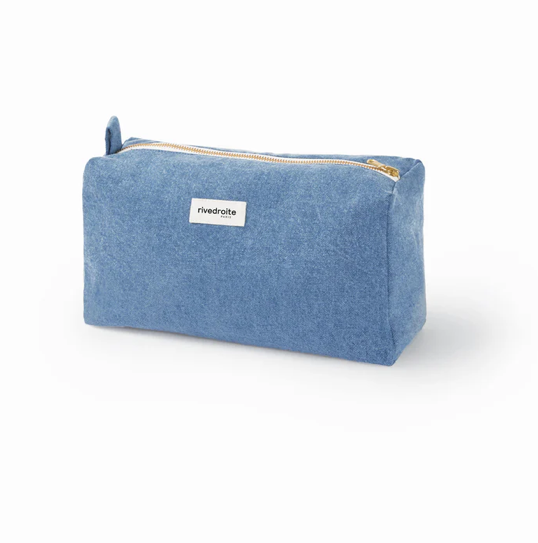 RIVE DROITE alma trousse de toilette de maternité / denim clair by Citron Grenadine