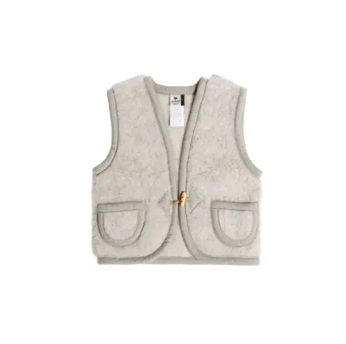 ALWERO ALPEN bodywarmer laine / gris by Citron Grenadine