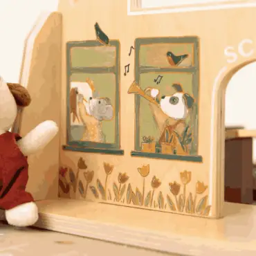 EGMONT TOYS mini friends / valisette école 18m+ by Citron Grenadine