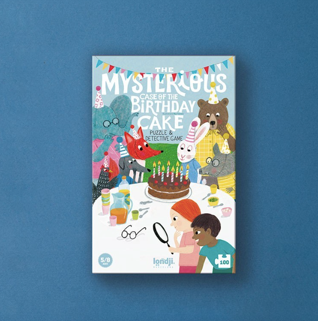 LONDJI puzzle the mysterious case of the birthday 5/8 ans by Citron Grenadine