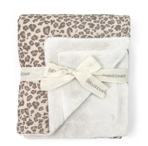 BABYSHOWER plaid hiver polaire / wild print by Citron Grenadine