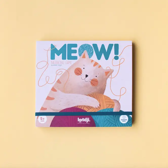 LONDJI wooden toy meow +4 ans by Citron Grenadine