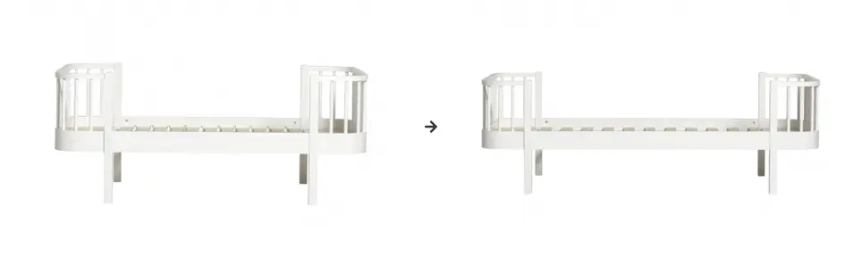 Oliver Furniture Lit junior Wood Original by Citron Grenadine