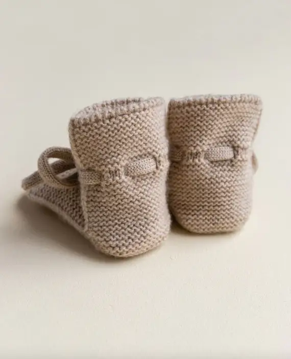 HVID chaussons booties / sand by Citron Grenadine