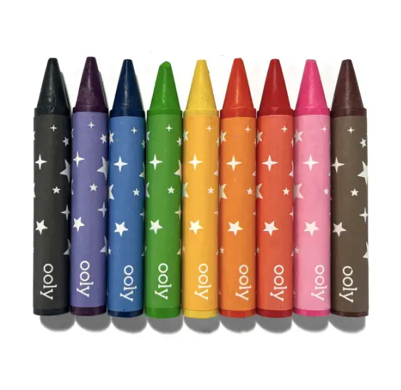 OOLY Carry Along Crayons & Coloring Book – Unicorn Pals +3 ans by Citron Grenadine