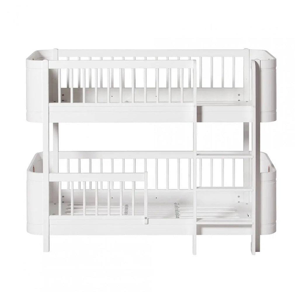 Oliver Furniture Lit superposé mi-haut Wood Mini+ by Citron Grenadine