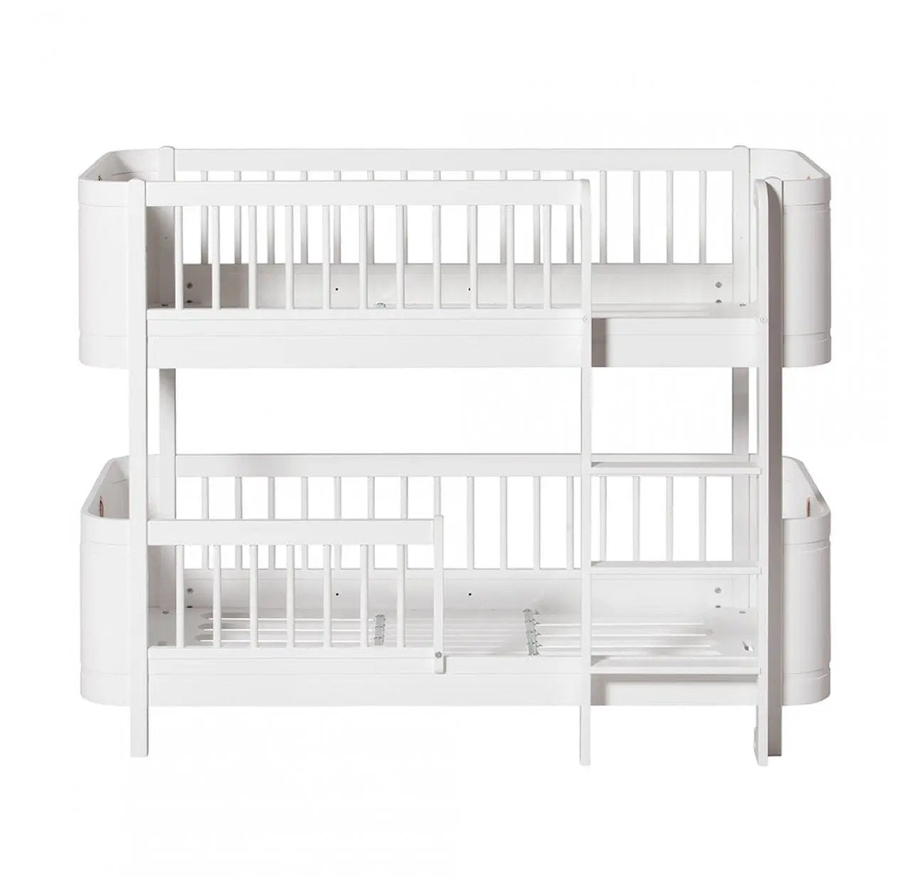Oliver Furniture Lit superposé mi-haut Wood Mini+ by Citron Grenadine