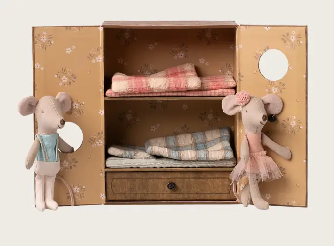 Maileg studio de danse ballet / petits frère et soeur by Citron Grenadine