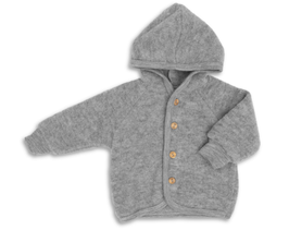 ENGEL NATUR veste / gris chiné by Citron Grenadine