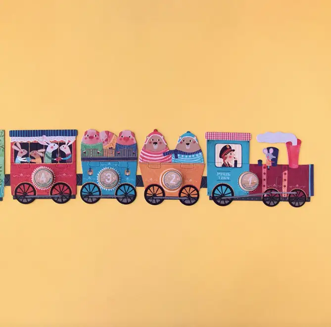 LONDJI puzzle my little train +2 ans by Citron Grenadine