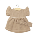 Minikane robe daisy moka by Citron Grenadine