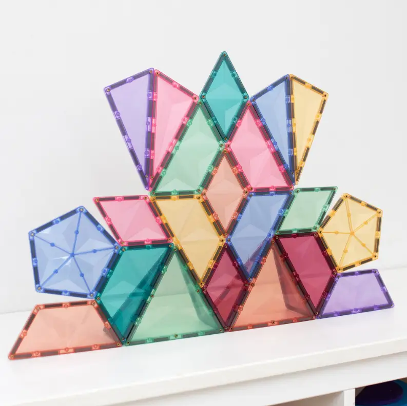 CONNETIX Pastel Shape Expansion Pack 48 pièces by Citron Grenadine