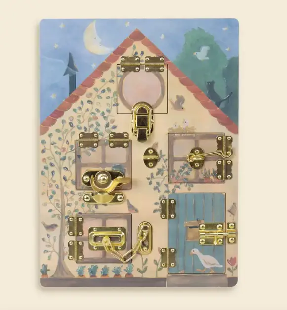 EGMONT TOYS tableau d'activités / la maison des lapins +18mois by Citron Grenadine