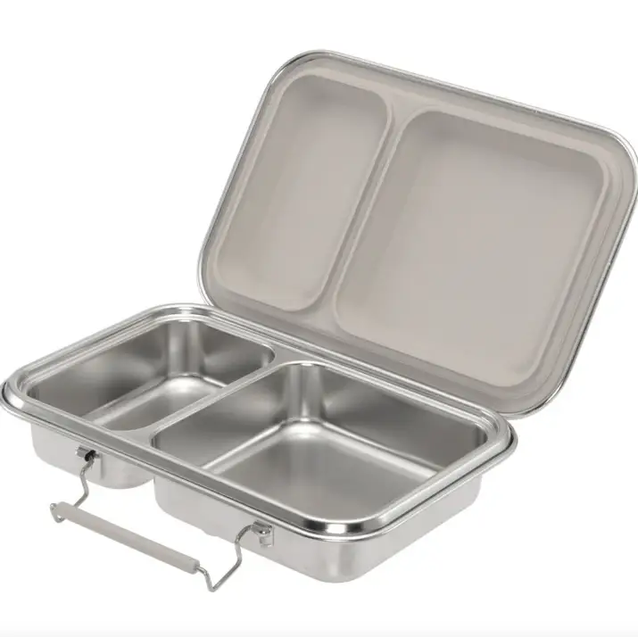 HAPS NORDIC lunchbox inox 2 compartiments by Citron Grenadine
