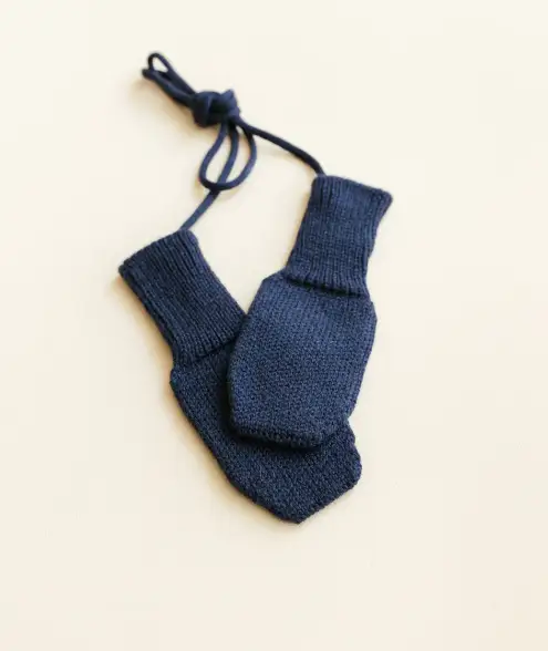 HVID moufles mittens / blue by Citron Grenadine