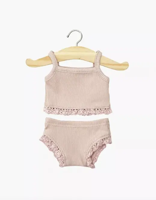 Minikane dessous rose orchidée by Citron Grenadine