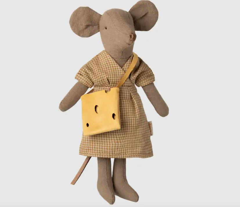 Maileg maman souris / light brown by Citron Grenadine