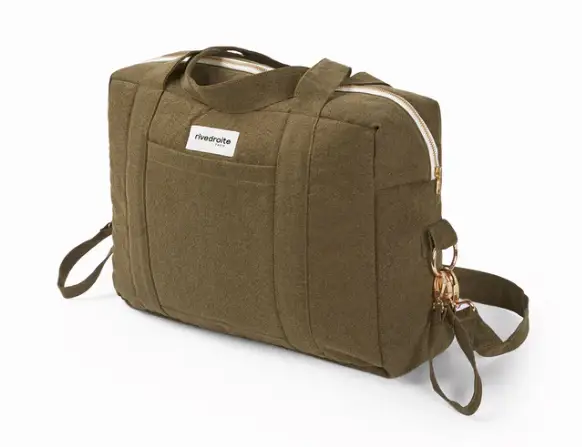 RIVE DROITE darcy sac-à-langer / kaki by Citron Grenadine