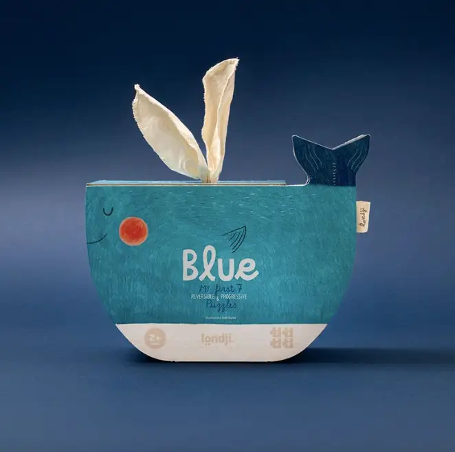 LONDJI puzzle blue +2 ans by Citron Grenadine