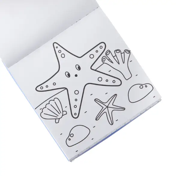 OOLY Carry Along Coloring Book – Sea Life +3 ans by Citron Grenadine