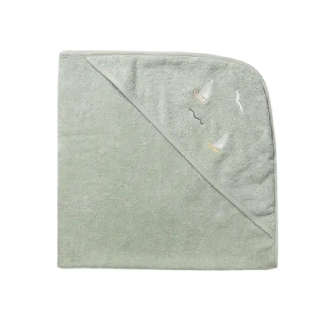 DEAR APRIL petal cape de bain / sailboats by Citron Grenadine