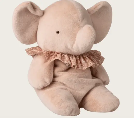 MAILEG elephant big / powder by Citron Grenadine