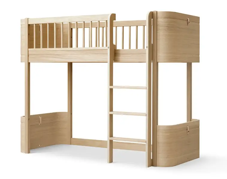 Oliver Furniture wood+ lit mezzanine junior chêne by Citron Grenadine