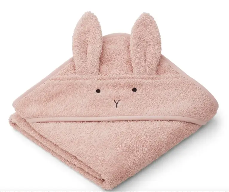 LIEWOOD ALBERT cape de bain / rabbit rose by Citron Grenadine