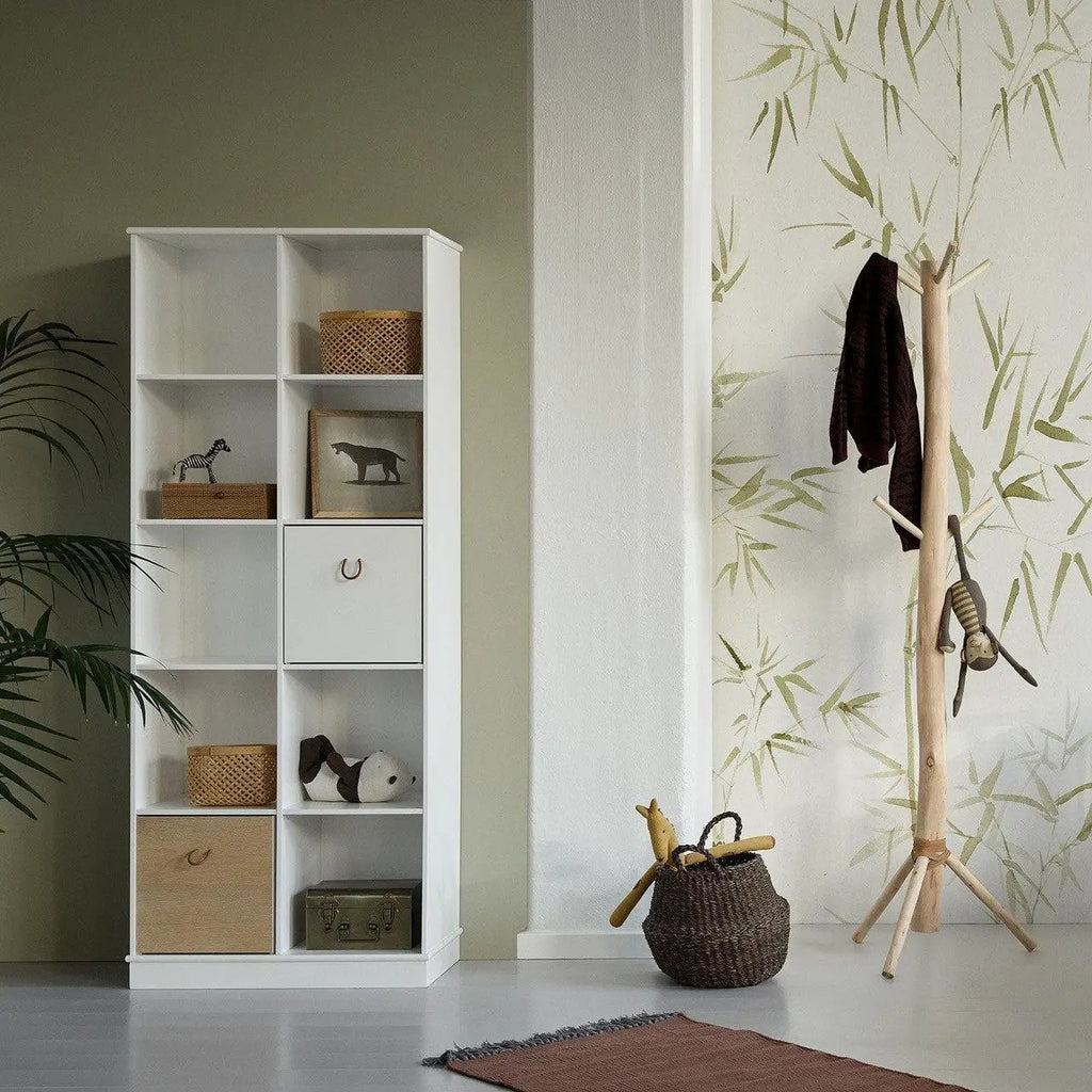 OLIVER FURNITURE étagère WOOD 2x5 verticale avec socle by Citron Grenadine