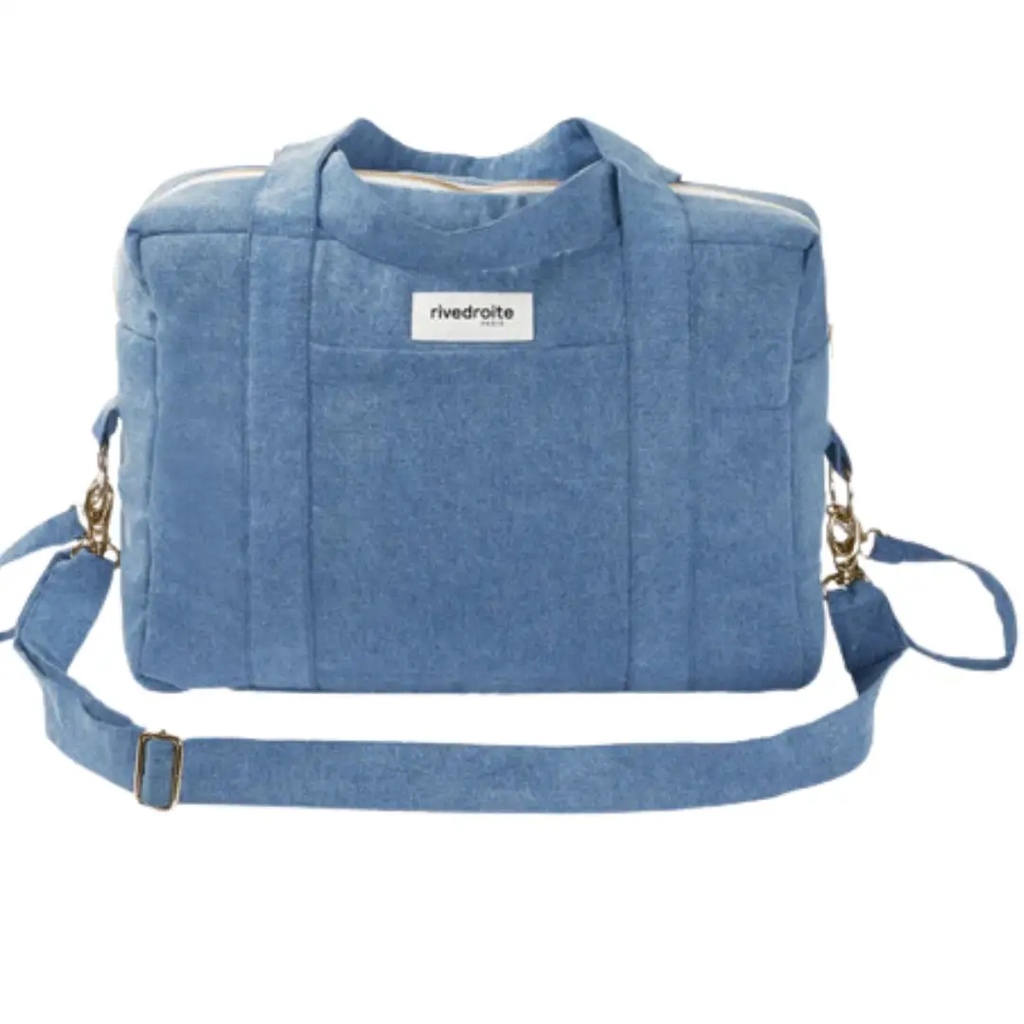 RIVE DROITE darcy sac-à-langer / denim clair by Citron Grenadine