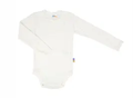 JOHA body pointelle laine et soie / off white by Citron Grenadine