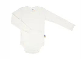JOHA body pointelle laine et soie / off white by Citron Grenadine