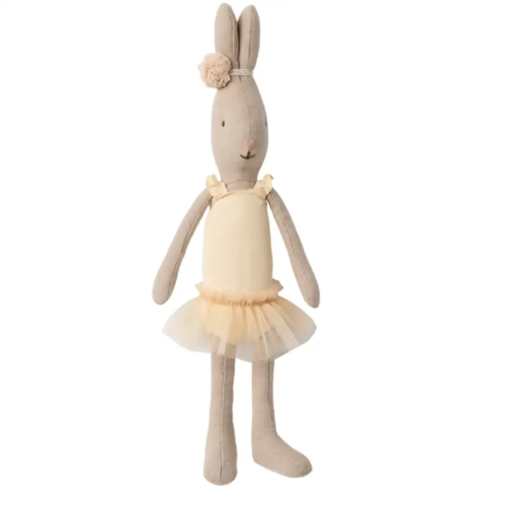 Maileg rabbit, Size 1 - Ballet suit and skirt cream by Citron Grenadine