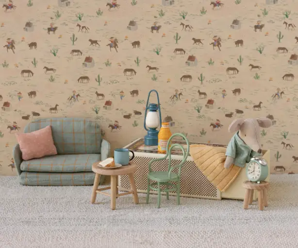 Maileg chaise vintage / mint by Citron Grenadine