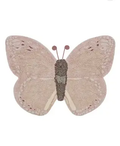 TAPIS LAVABLE EN COTON ANIMAL BABY BUTTERFLY by Citron Grenadine
