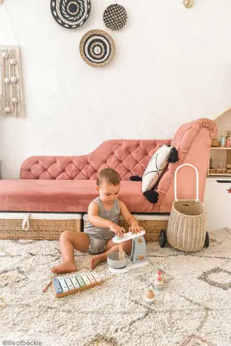LORENA CANALS tapis lavable / kaarol hearth by Citron Grenadine