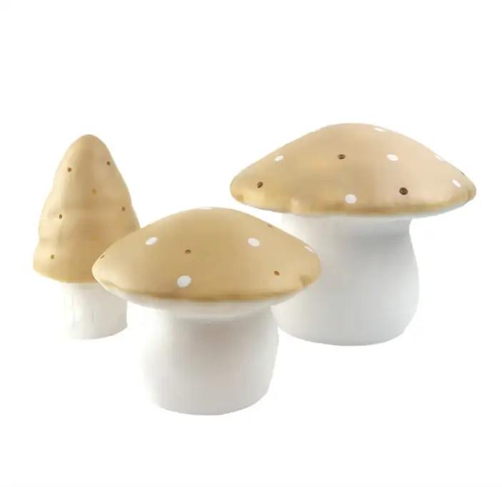 EGMONT TOYS lampe champignon moyen / mokka by Citron Grenadine